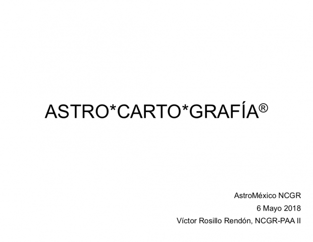 Astro*Carto*Grafía Astro*Carto*Grafía