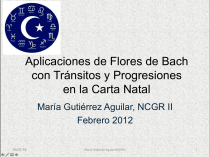 Flores de Bach y Tránsitos Astrológicos